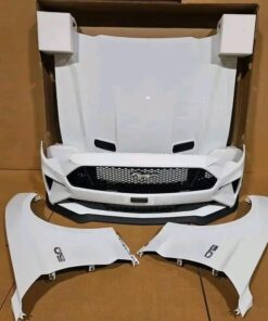 2018-2023 Ford Mustang GT Front Bumper Cover Hood Fender Set WHITE For Sale