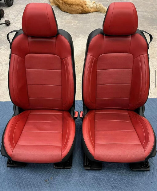 2016 Mustang GT Red Leather Front Seats For Sale