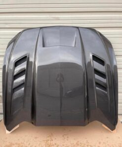 2018-2023 Ford Mustang Terminator Style Carbon Fiber Vented Hood