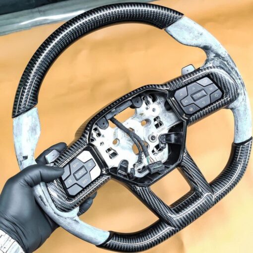 2024 Mustang S650 Carbon Fiber Steering Wheel