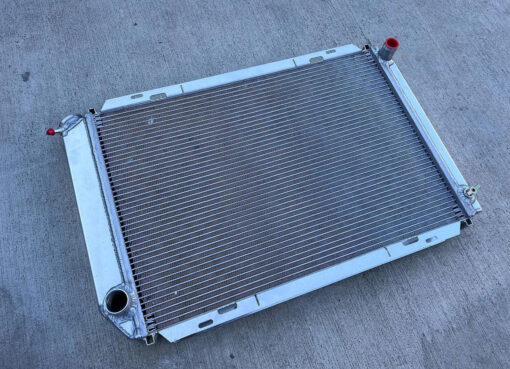 1979-1993 Ford Mustang 5.0 FLUIDYNE 3 Row Aluminum Radiator For Sale